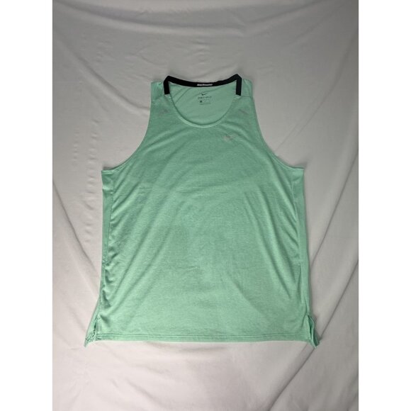Nike Running DRI FIT Sleeveless Tank Top Shirt Men’s LARGE - Picture 1 of 9